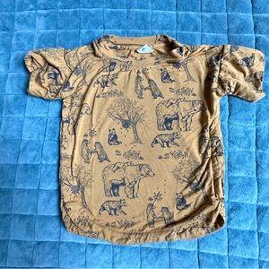 Kate Quinn Short Sleeve Tee Bear Family Size 2T